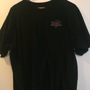 Upper Playground "Pacific Northfresh" Black Tee XL